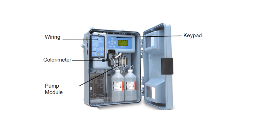 تعمیر کلرسنج شرکت Hydro مدل RAH-210